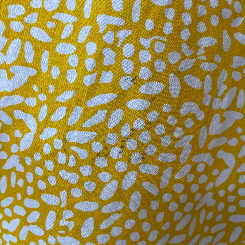 SIKA by Anthropologie Women's Yellow Marigold Ruffled Maxi Dress Size 4P - Picture 15 of 16